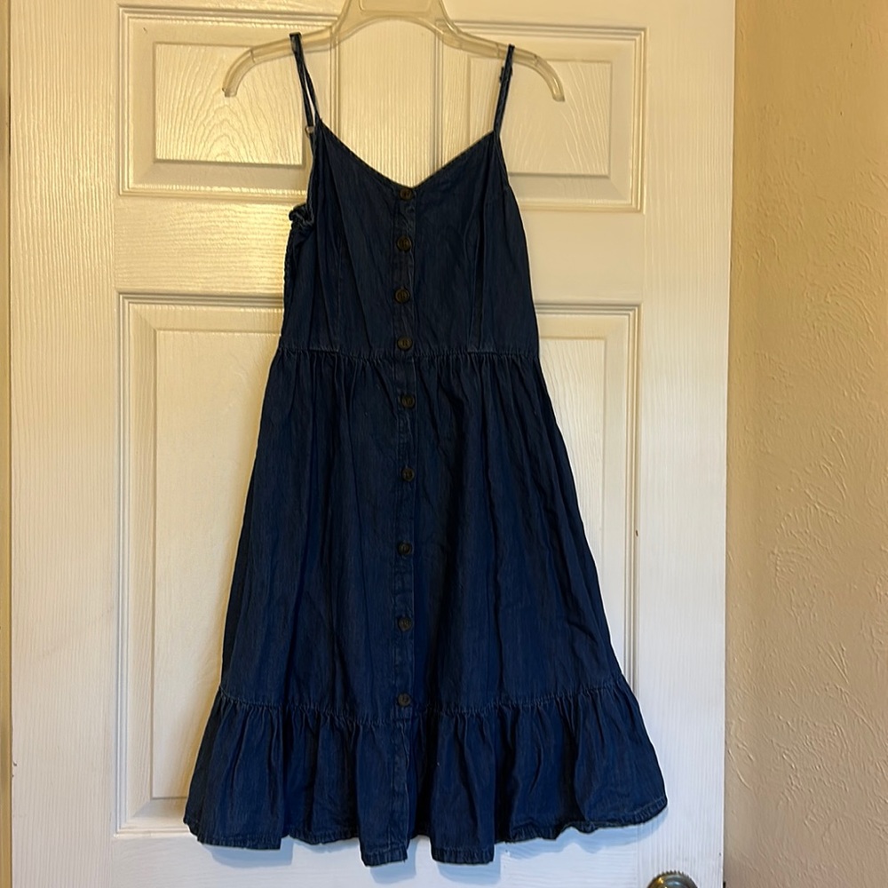 Denim sundress size Small